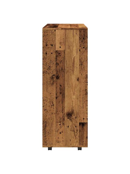 RIIDEKAPP OLD WOOD 80X40X110 CM ENGINEERED WOOD