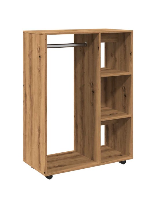 RIIDEKAPP ARTISAN OAK 80X40X110 CM ENGINEERED WOOD