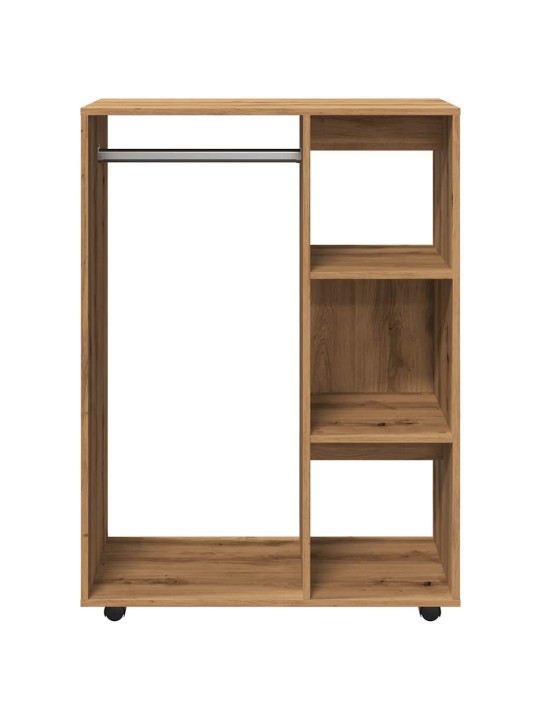 RIIDEKAPP ARTISAN OAK 80X40X110 CM ENGINEERED WOOD