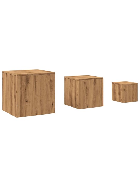 KÜLGLAUAD 3 TK ARTISAN OAK ENGINEERED WOOD