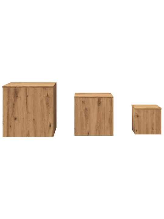 KÜLGLAUAD 3 TK ARTISAN OAK ENGINEERED WOOD