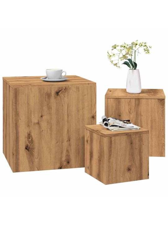 KÜLGLAUAD 3 TK ARTISAN OAK ENGINEERED WOOD