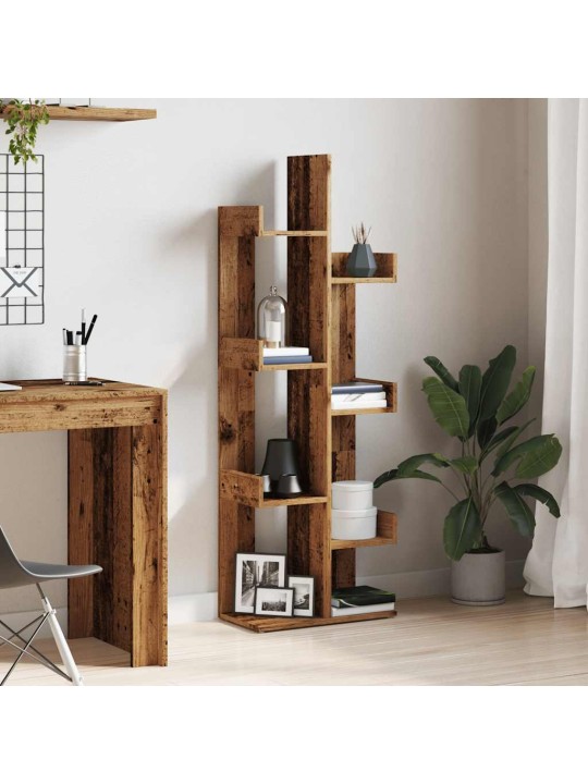 RAAMATUKAPP VANA PUIT 48X25,5X140 CM ENGINEERED WOOD