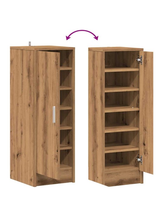 KINGAKAPP ARTISAN OAK 32X35X92 CM ENGINEERED WOOD