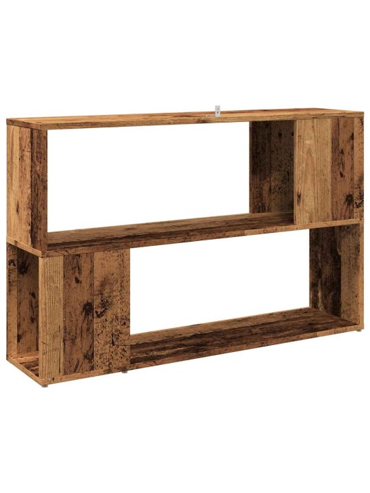 RAAMATUKAPP VANA PUIT 100X24X63 CM ENGINEERED WOOD