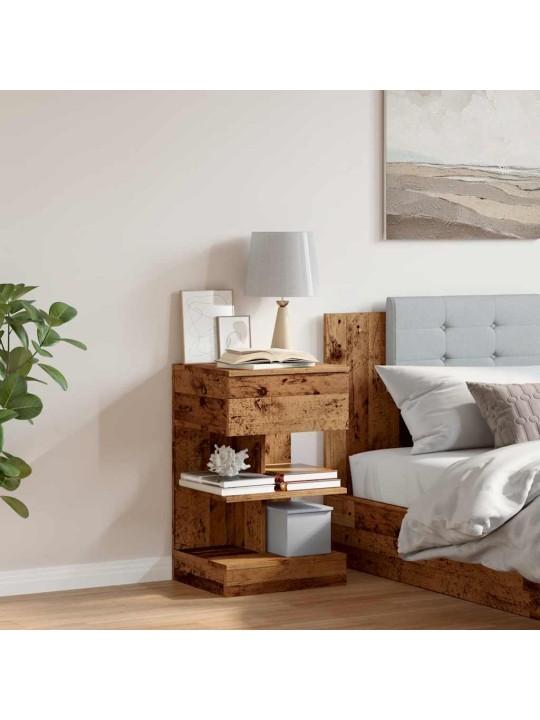 ÖÖKAPP OLD WOOD 40X35X65 CM ENGINEERED WOOD