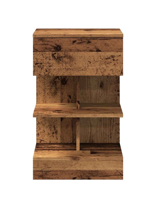 ÖÖKAPP OLD WOOD 40X35X65 CM ENGINEERED WOOD