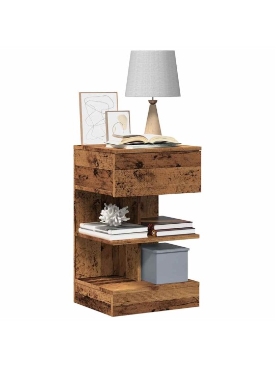 ÖÖKAPP OLD WOOD 40X35X65 CM ENGINEERED WOOD