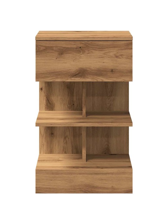 ÖÖKAPID 2 TK ARTISAN OAK 40X35X65 CM ENGINEERED WOOD