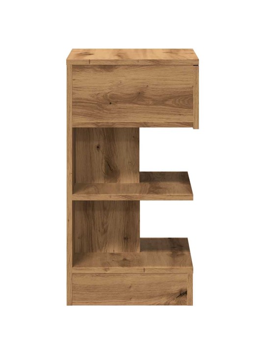 ÖÖKAPID 2 TK ARTISAN OAK 40X35X65 CM ENGINEERED WOOD