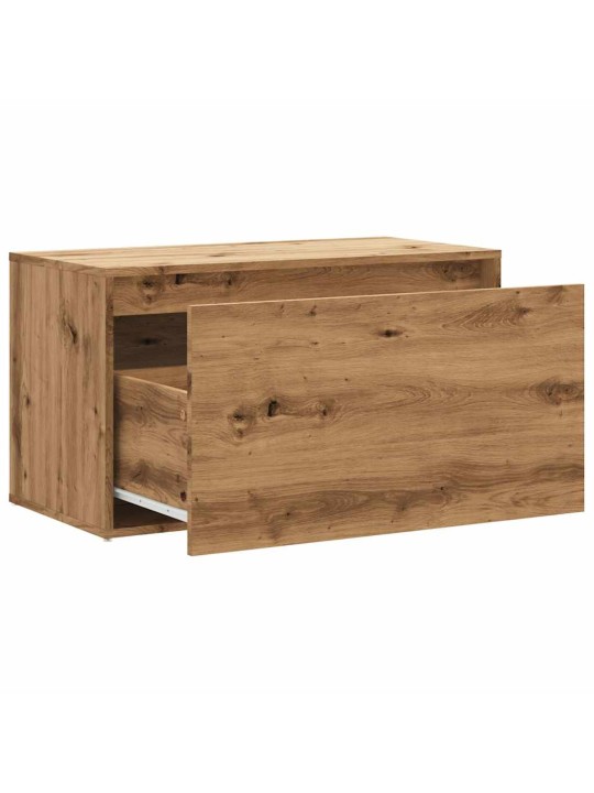 SAALIPINK 80X40X45 CM ARTISAN OAK ENGINEERED WOOD