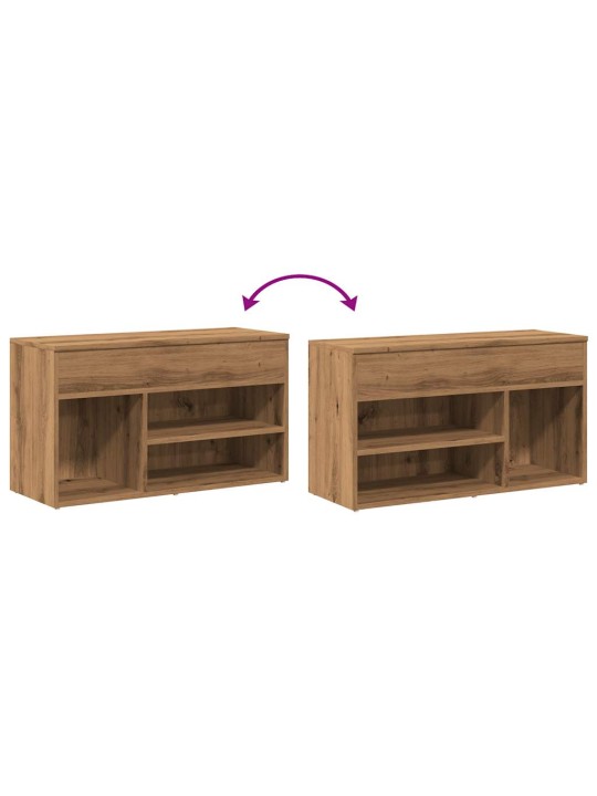 KINGAPINK ARTISAN OAK 80X30X45 CM ENGINEERED WOOD