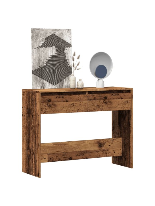KONSOOLLAUD VANA PUIT 100X35X76,5 CM ENGINEERED WOOD