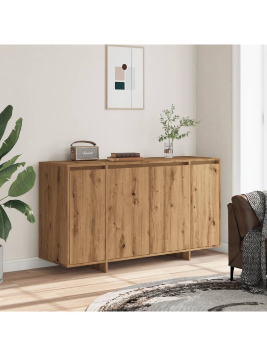 PUHVETKAPP ARTISAN OAK 135X41X75 CM ENGINEERED WOOD