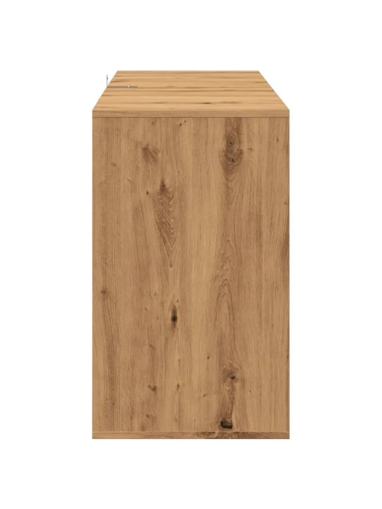 PUHVETKAPP ARTISAN OAK 135X41X75 CM ENGINEERED WOOD