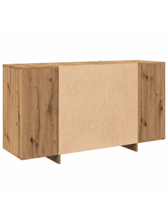 PUHVETKAPP ARTISAN OAK 135X41X75 CM ENGINEERED WOOD