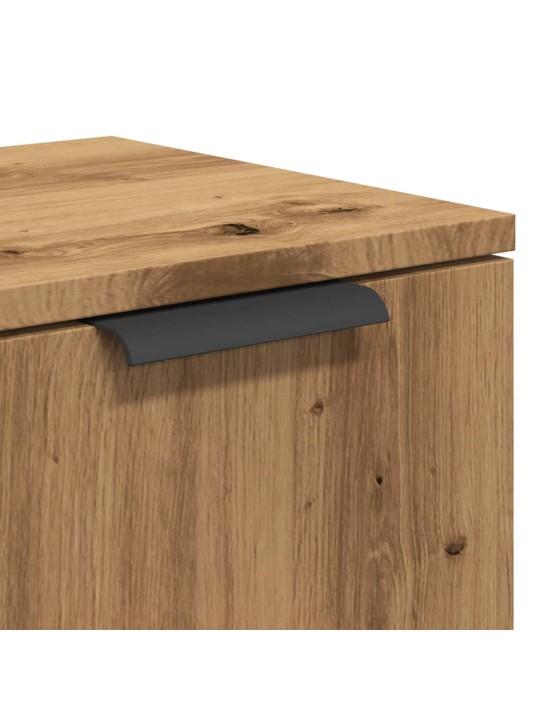 PUHVETKAPP ARTISAN OAK 90,5X30X70 CM ENGINEERED WOOD