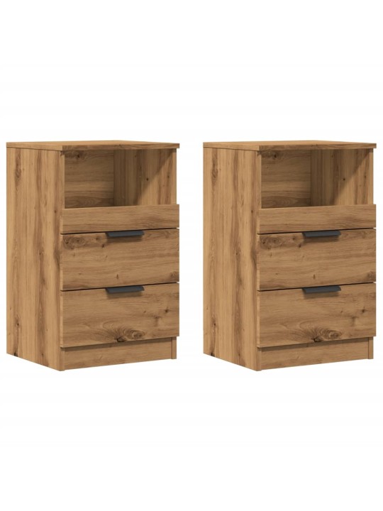 ÖÖKAPID 2 TK ARTISAN OAK 40X36X65 CM ENGINEERED WOOD