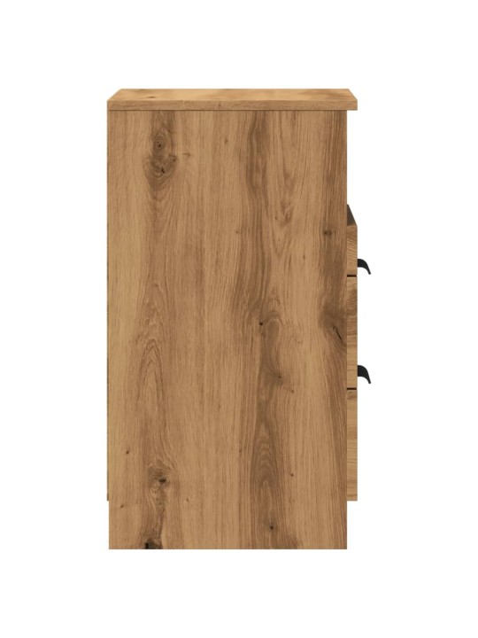 ÖÖKAPID 2 TK ARTISAN OAK 40X36X65 CM ENGINEERED WOOD