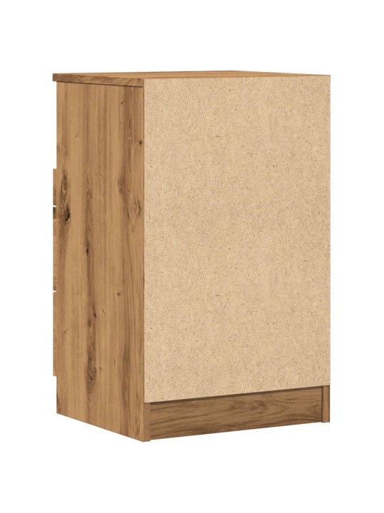 ÖÖKAPID 2 TK ARTISAN OAK 40X36X65 CM ENGINEERED WOOD