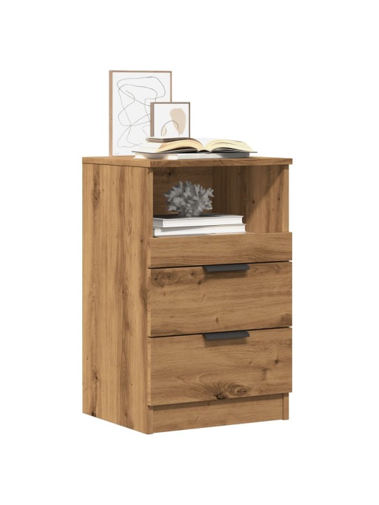 ÖÖKAPID 2 TK ARTISAN OAK 40X36X65 CM ENGINEERED WOOD
