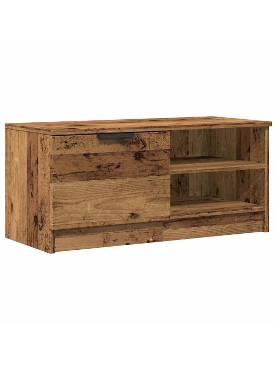 2-OSALINE TELERIKAPI KOMPLEKT VANA PUIT 80X35X36,5 CM TEHISPUIT