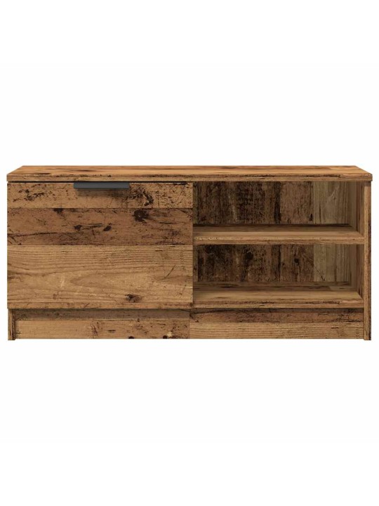 2-OSALINE TELERIKAPI KOMPLEKT VANA PUIT 80X35X36,5 CM TEHISPUIT