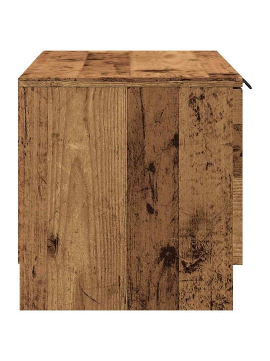 2-OSALINE TELERIKAPI KOMPLEKT VANA PUIT 80X35X36,5 CM TEHISPUIT