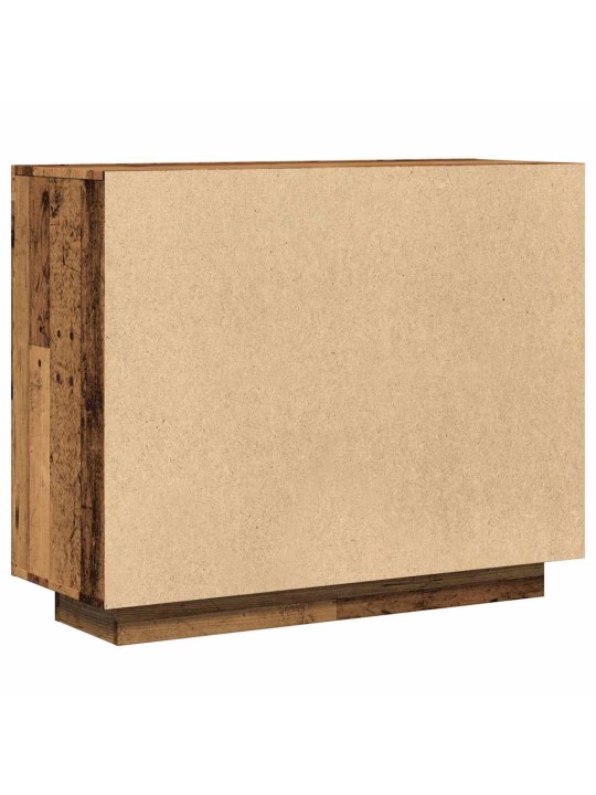 PUHVETKAPP OLD WOOD 92X35X75 CM ENGINEERED WOOD