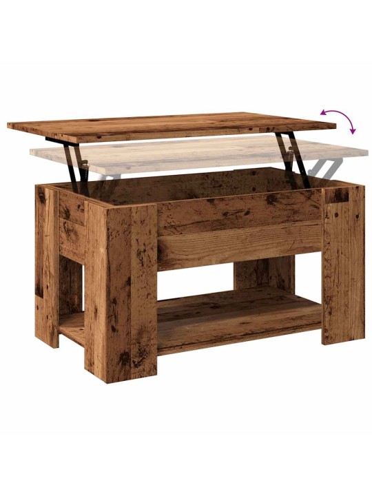 DIIVANILAUD OLD WOOD 79X49X41 CM ENGINEERED WOOD