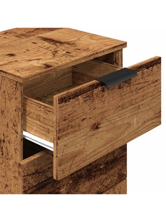ÖÖKAPP OLD WOOD 40X36X65 CM ENGINEERED WOOD