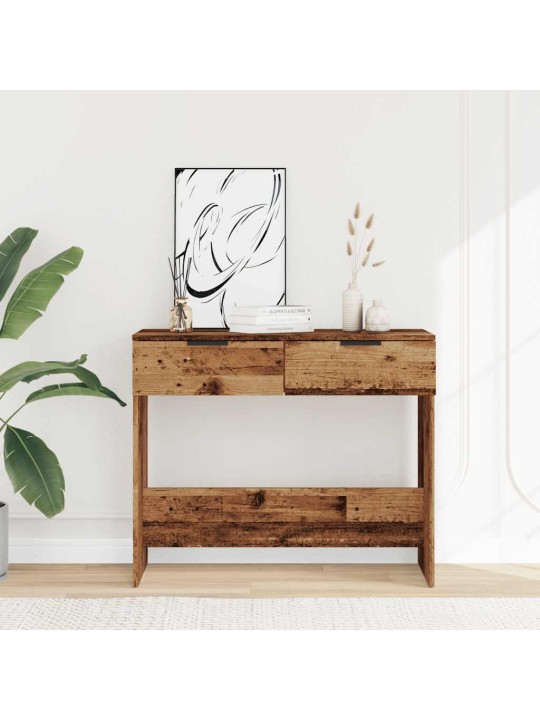 KONSOOLLAUD OLD WOOD 90X36X75 CM ENGINEERED WOOD