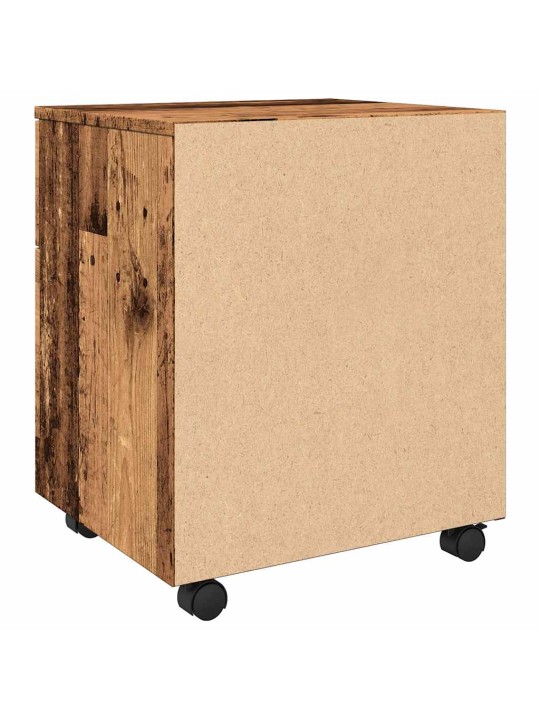 MOBIILNE RATASTEGA FAILIKAPP VANA PUIT 45X38X54 CM INSENERPUIT
