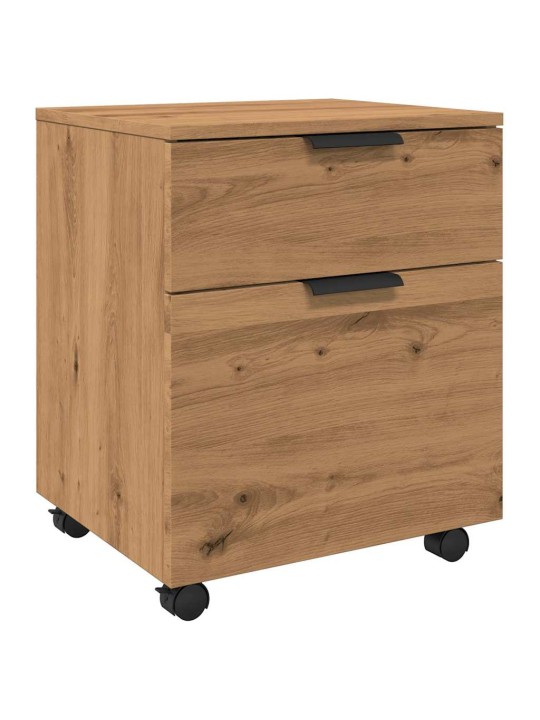 MOBIILNE RATASTEGA FAILIKAPP ARTISAN TAMM 45X38X54CM EHITUSPUIT