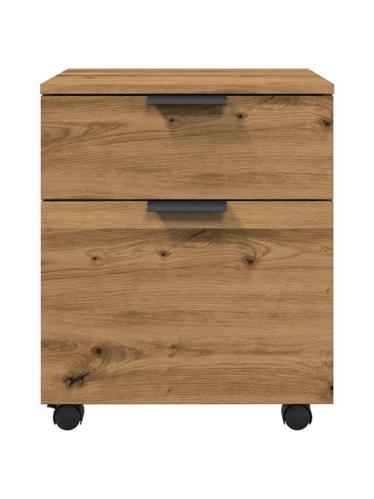 MOBIILNE RATASTEGA FAILIKAPP ARTISAN TAMM 45X38X54CM EHITUSPUIT