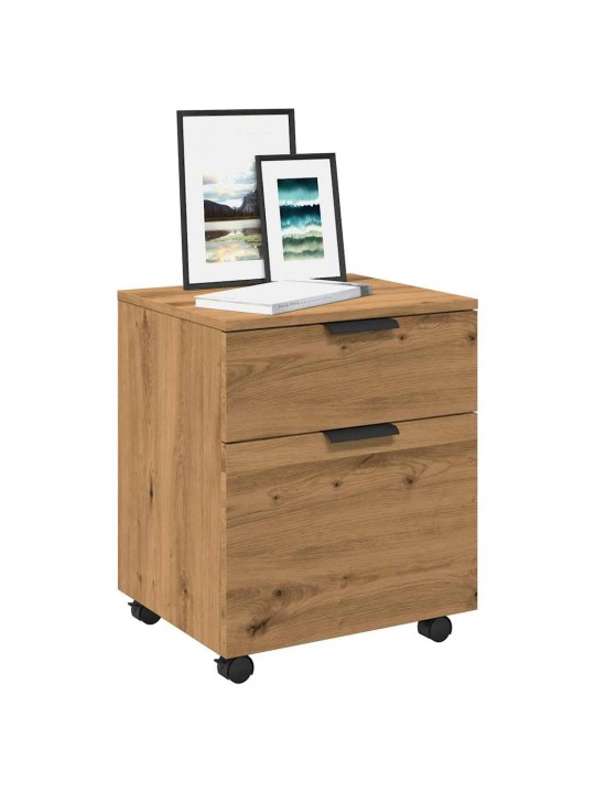 MOBIILNE RATASTEGA FAILIKAPP ARTISAN TAMM 45X38X54CM EHITUSPUIT