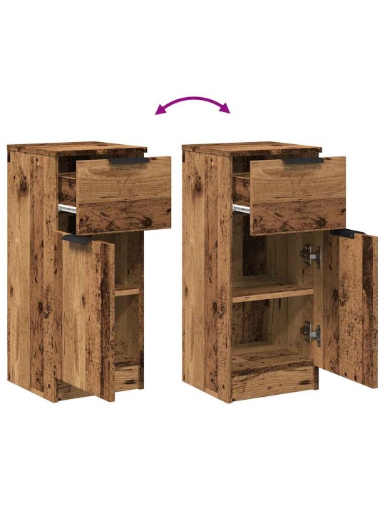 PUHVETKAPP OLD WOOD 30X30X70 CM ENGINEERED WOOD