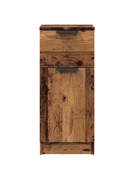 PUHVETKAPID 2 TK VANA PUIT 30X30X70 CM ENGINEERED WOOD