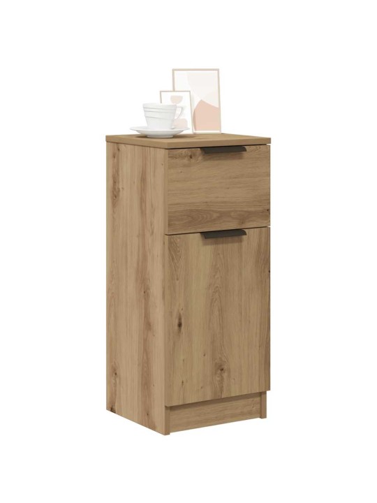 PUHVETKAPP ARTISAN OAK 30X30X70 CM ENGINEERED WOOD
