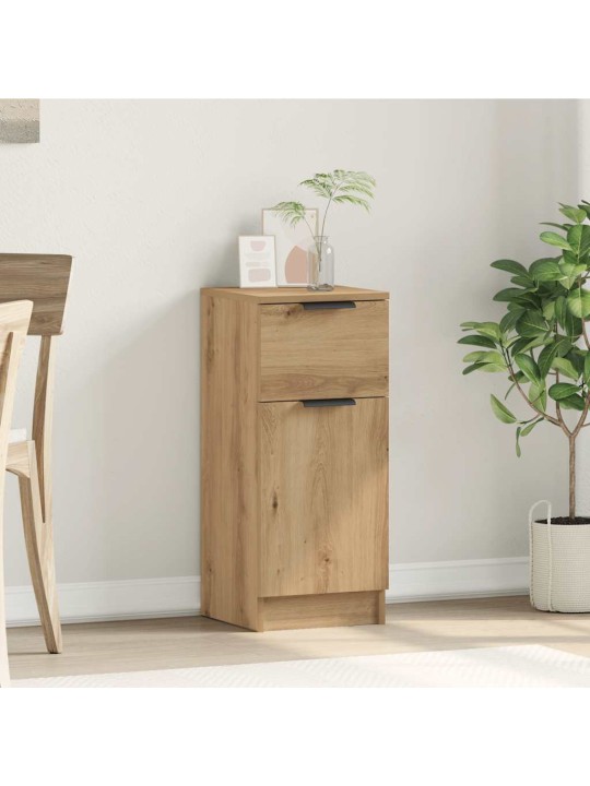 PUHVETKAPP ARTISAN OAK 30X30X70 CM ENGINEERED WOOD