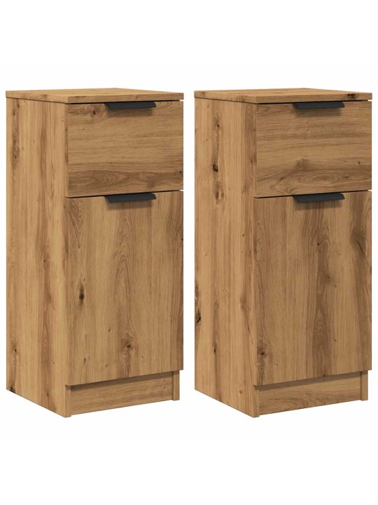 PUHVETKAPID 2 TK ARTISAN OAK 30X30X70 CM ENGINEERED WOOD