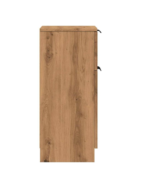 PUHVETKAPID 2 TK ARTISAN OAK 30X30X70 CM ENGINEERED WOOD