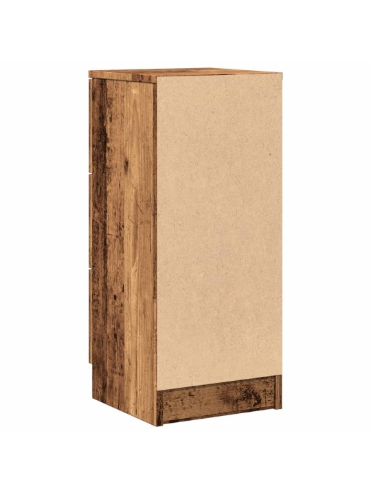 PUHVETKAPID 2 TK VANA PUIT 30X30X70 CM ENGINEERED WOOD