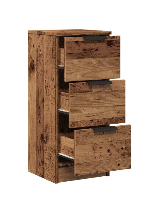 PUHVETKAPID 2 TK VANA PUIT 30X30X70 CM ENGINEERED WOOD