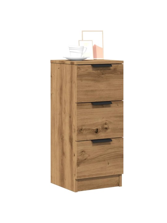PUHVETKAPP ARTISAN OAK 30X30X70 CM ENGINEERED WOOD