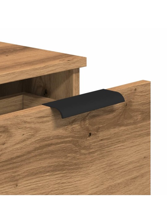 PUHVETKAPP ARTISAN OAK 30X30X70 CM ENGINEERED WOOD