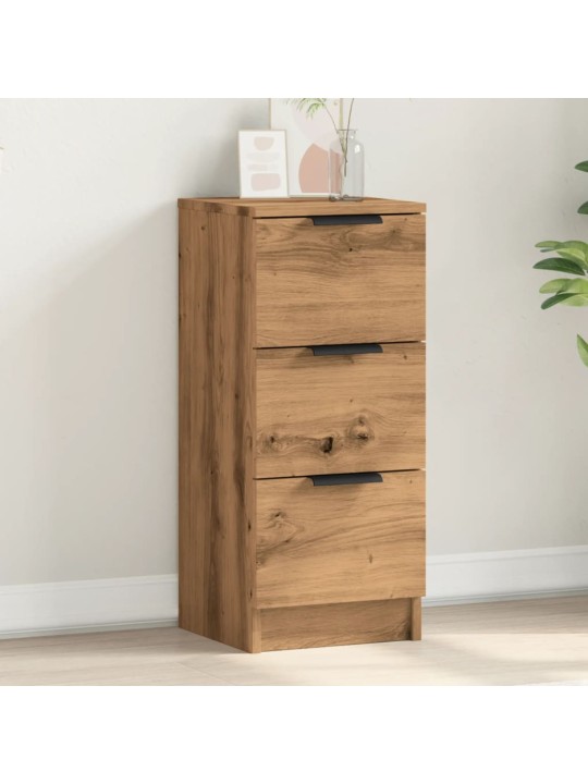 PUHVETKAPP ARTISAN OAK 30X30X70 CM ENGINEERED WOOD