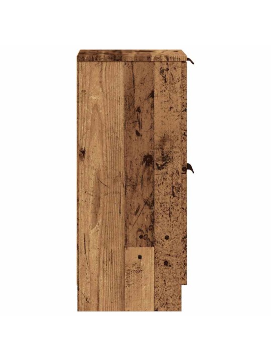 PUHVETKAPID 2 TK VANA PUIT 30X30X70 CM ENGINEERED WOOD