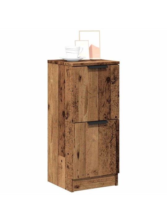 PUHVETKAPID 2 TK VANA PUIT 30X30X70 CM ENGINEERED WOOD