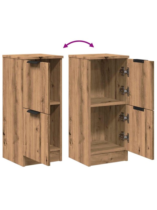 PUHVETKAPID 2 TK ARTISAN OAK 30X30X70 CM ENGINEERED WOOD